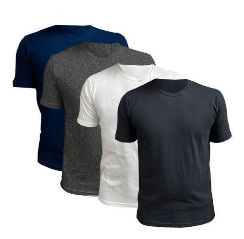 Classic Crew Neck T-Shirt - 4 Pack